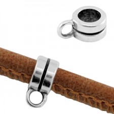 DQ metal Bail with Loop Ø 3.8mm Antique silver 